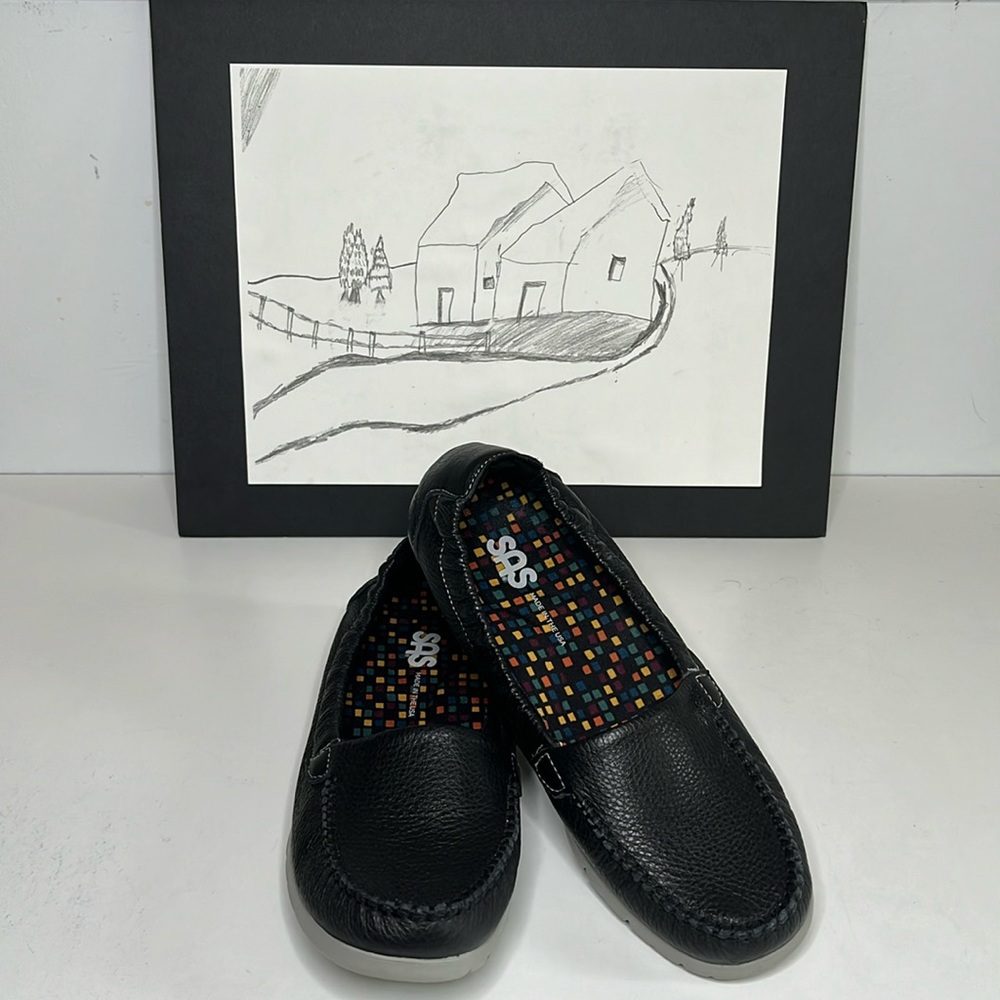 SAS Soft Leather Slip-on Shoes women’s size 7 M